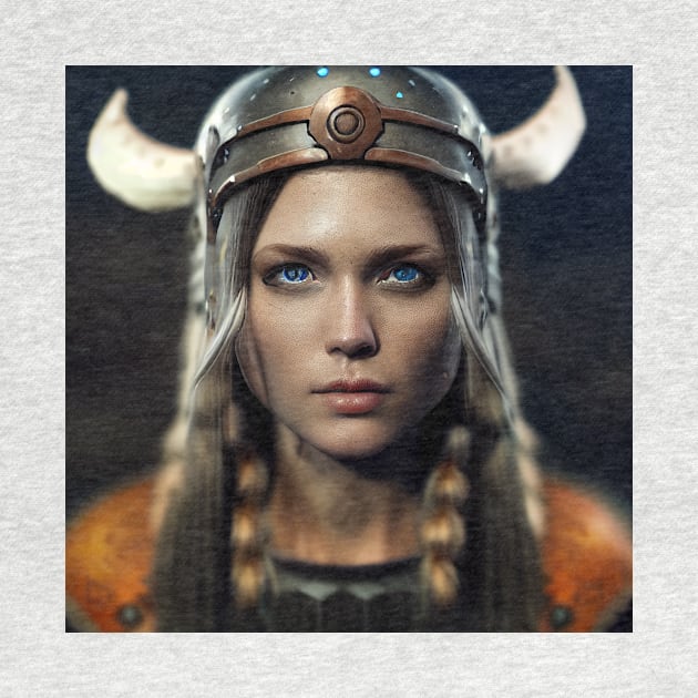 Viking Shield Maiden by Grassroots Green